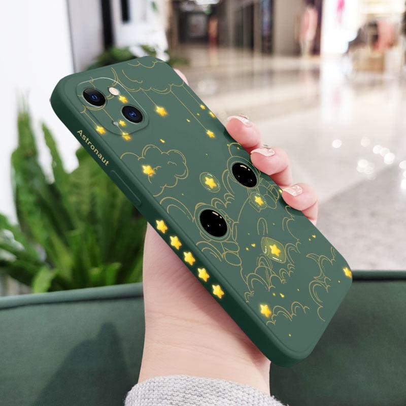 Astronaut Phone Case For Iphone 14 13 12 11 Pro Max Mini X Xr Xs Max Se2020 8 7 Plus 6 6s Plus Cover Heavy Duty Hybrid Protection Cover Stevvex