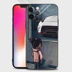 Boy Girl See Cool Sports Car Drift Case For iPhone 14 13 12 11 Pro Max Cover X XR XS Max 12Mini 13Mini 6 6S 7 8 Plus 5 5S Slim Back Cover Designer Matte Finish Hard Ultra Protective & Anti Shock