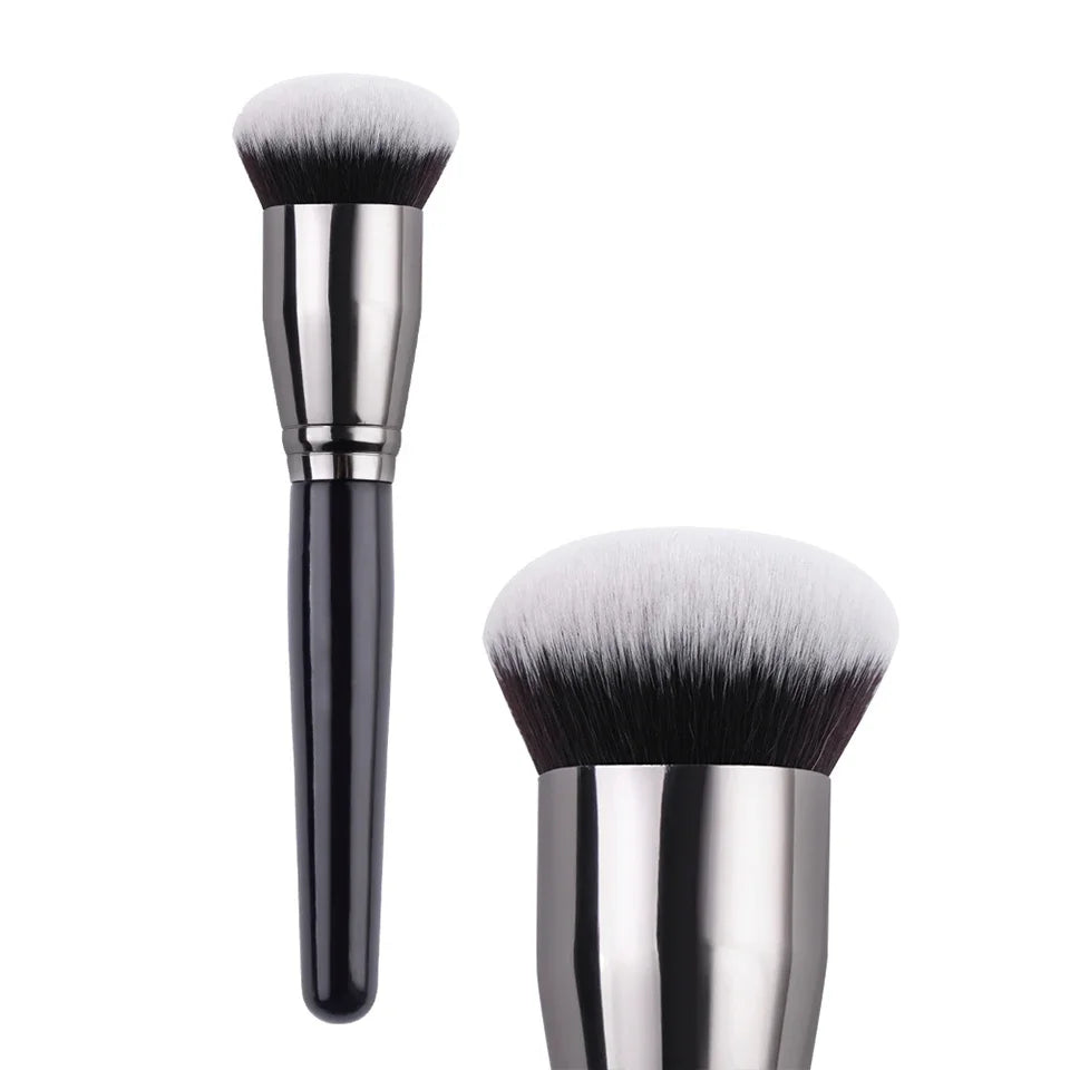 Black Foundation Make up Brush Cream Foundation buffing Makeup Brush Big Foundation Brush Synthetic Hair Face Makeup Tool Lootquake LLC
