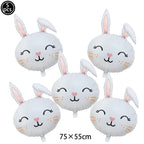 Easter Bunny Inflatables Balloon Decorations Standing Carrot Balloons Cute Carrot Rabbit Happy Easter Party Birthday Decorations Lootquake LLC