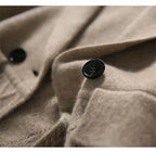 Korean French Style Cashmere Sweater Ladies Wool Windbreaker Cardigan New Autumn Winter Women Knitted Sweater Long Cardigan Coat