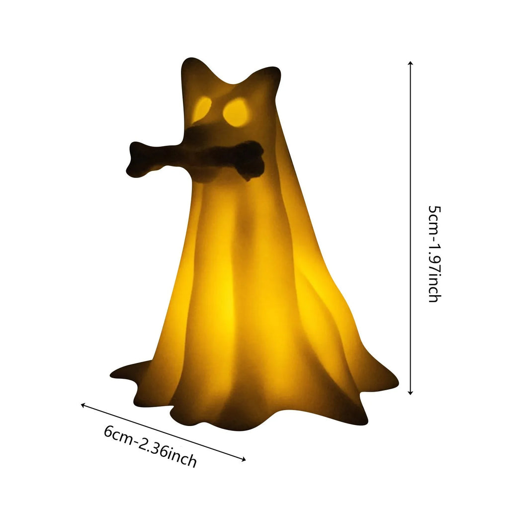 Halloween Night Light Home Decoration Creative Resin Crafts Cute Dog Model New Exquisite Home Decor 2025 Halloween Gifts Lootquake LLC