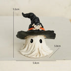 1PC Halloween Horror Hat Ghost Resin Craft Home Decor Scary Ornament Decoration Party Gift Spooky Collectible Art Fairy Garden Lootquake LLC
