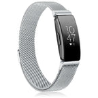 Fitbit Inspire 2, 1, HR Stainless Steel Magnetic Band - Mesh - SJB-DIAMOND ELITES