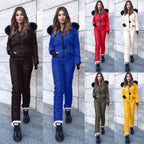 Womens Ski Wear Hoodie Jackets One-Piece - SJB-DIAMOND ELITES