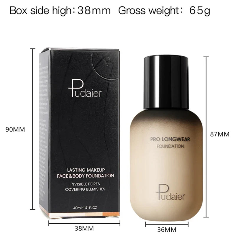 Face Foundation Makeup Base Cream Mineral Full Coverage Concealer No Cracking No Drying Waterproof Face Corrector Lootquake LLC