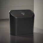 ABS square garbage bin, car mini garbage bin, suspended car dust storage box Lootquake LLC