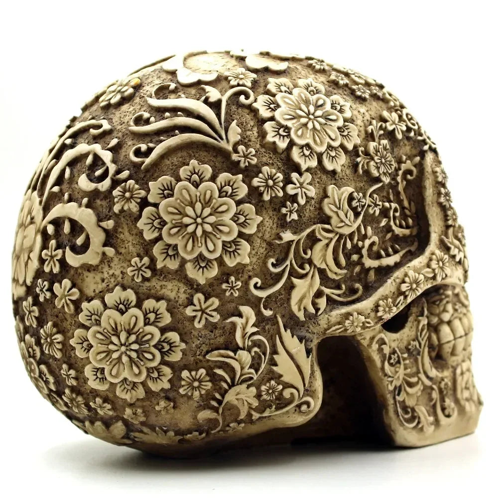 Home Decor Resin Craft Plum Blossoms Sculptures Garden Statues Creative Art Carving Statue Medical Skull Model Lootquake LLC