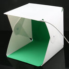 Portable Photobox Softbox Light Folding Box For Photo Studio Photography Double Led Cubes To Take Photos Products Shooting Tent