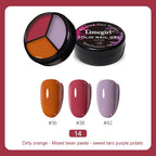 LIMEGIRL Solid Nail Art Gel Polish 15g 3 Colors Cream Soft Gel Polish for Nail Art Beginner DIY Design  Home/Salon Manicure Gift Lootquake LLC