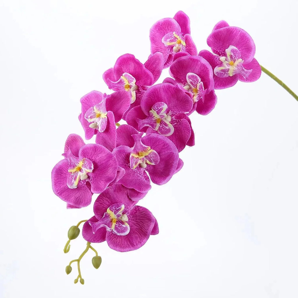 1Pcs Artificial Flowers Bouquet Butterfly Orchid Fake Flowers Phalaenopsis for Home Decor Garden Wedding Decoration Accessories Lootquake LLC