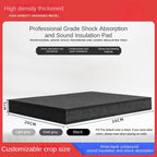 Floor Sound Insulation Shock Pad Indoor Interlayer Sound Insulation Anti-vibration Pad Three Layer Thick Shock-absorbing Sponge Lootquake LLC