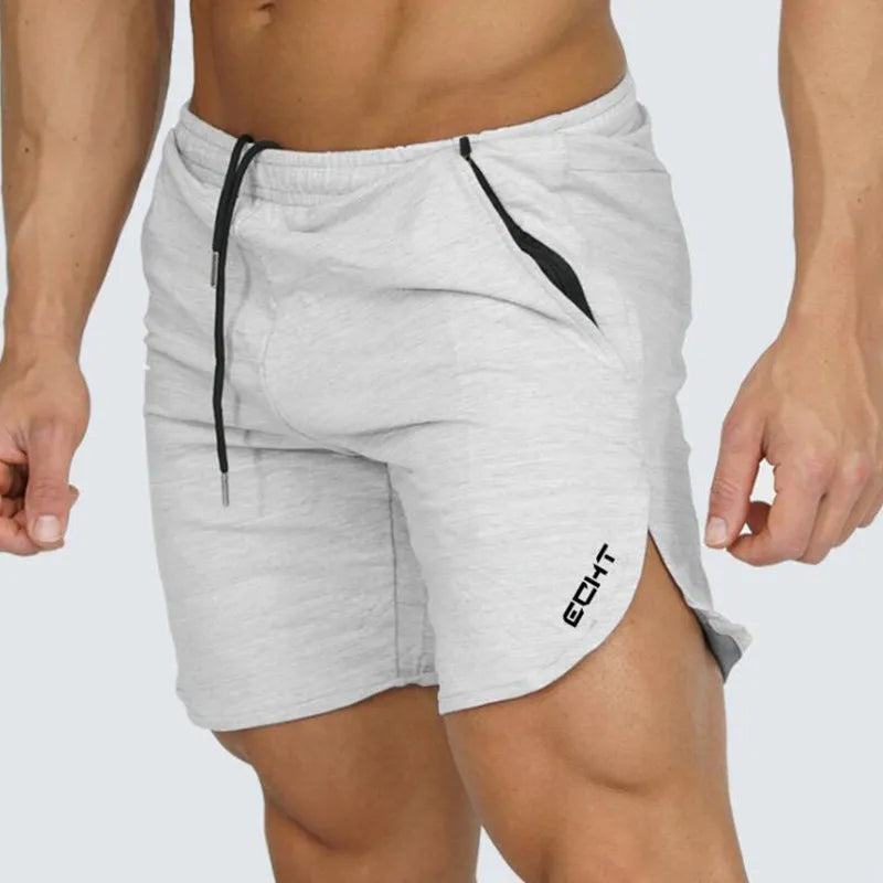 Cotton Casual Shorts Men Gym Fitness Running Sportswear - SJB-DIAMOND ELITES