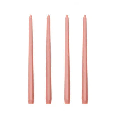 30CM Taper Candle 4 Pack - Home Interior Long Burning Dripless and Smokeless Candles Unscented - Valentines Candles for Home Lootquake LLC