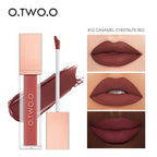 O.TWO.O 12 Color Liquid Lipstick Matte Finish Sexy Silky Lip Gloss Waterproof Kiss-proof Lasting Lip Glaze Lip Tint Cosmetics Lootquake LLC