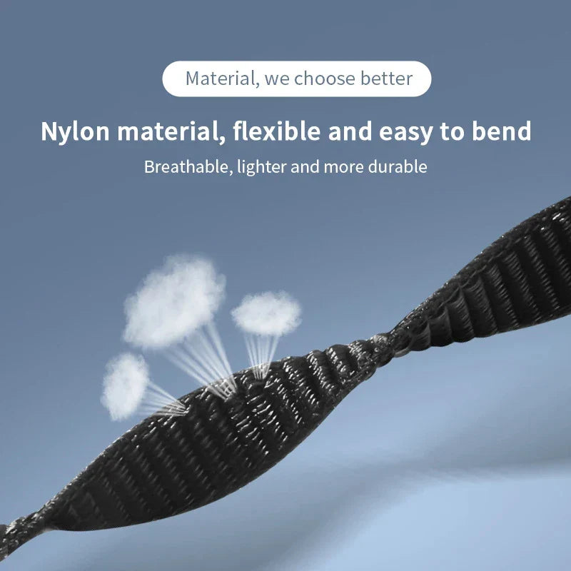 Nylon Loop for xiaomi Mi Band 9 8 Strap NFC SmartWatch Wristband Correa Replacement sport pulsera for Miband 7 6 5 4 3 Bracelet Lootquake LLC