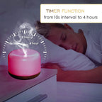 Aroma Diffuser, 300ml Aromatherapy Oil Diffuser with 7-Color Light, Timer-Adjustable Fog Mode Setting 300ML humidifier Lootquake LLC