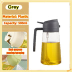 200/300/500ml Oil Spray Bottle BBQ Cooking Olive Oil Sprayer Plastic Baking Oil