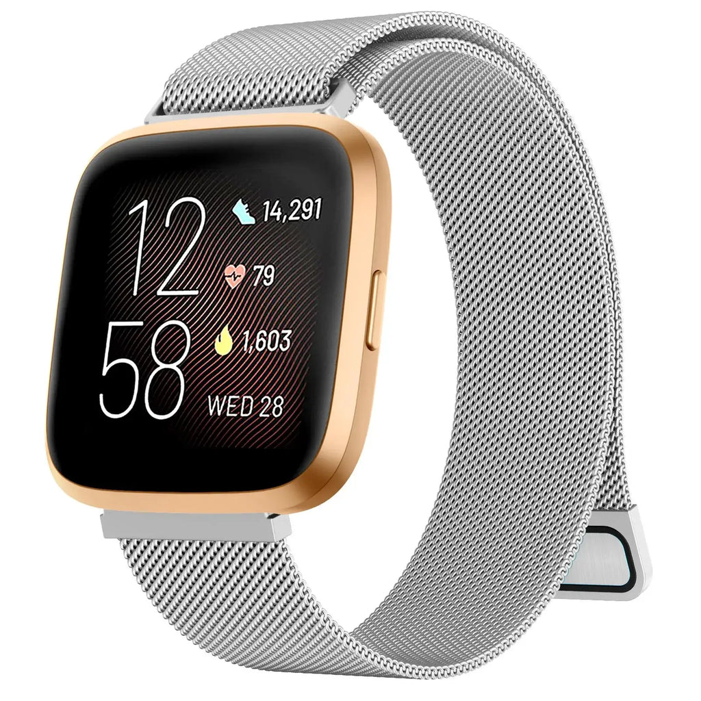 Fitbit Versa & Sense Metal Band - Premium Steel Strap - SJB-DIAMOND ELITES