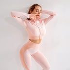 FlexFit Seamless Yoga Set: Comfy, Stylish, Versatile THRIXINE