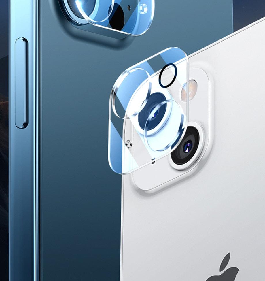 4Pcs Full Cover Protective Glass for Iphone 11 12 13 Pro XS Max Camera Protector for Iphone X 11pro Max 12 13 Mini 14 Pro Max Camera Lens Protector for iPhone Stevvex