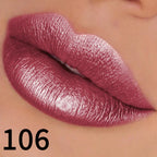 19 colors glitter lipstick hydrating red pink sparkling shine lip color highly pigmented lip tints metallic finish lip makeup Lootquake LLC