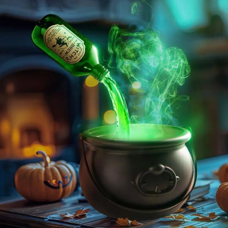 Halloween Black Bowl Magic Float Bottle And Diffuser Horror House Decoration Hocus Pocus Party Scary Props Halloween Decor