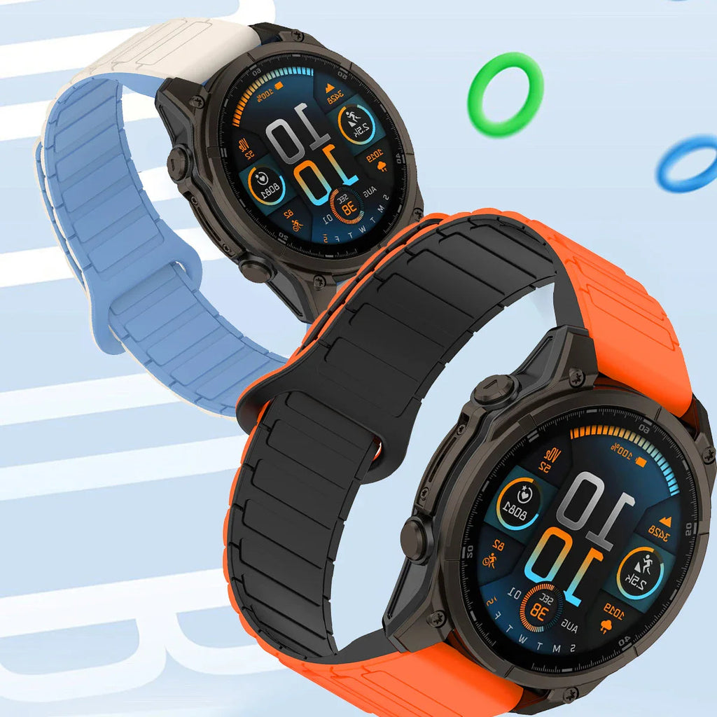 Garmin Fenix Silicone Magnetic Strap - Versatile & Comfortable BandsCo Straps
