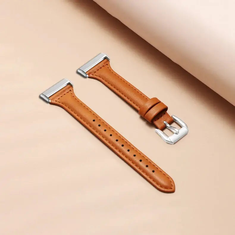 Fitbit Versa & Sense Leather Band - Classic and Stylish - SJB-DIAMOND ELITES
