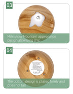 350ML USB aroma oil diffuser wood electric humidifier ultrasonic air humidifier mini aromatherapy LED light mist maker for home Lootquake LLC