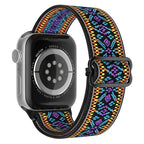 Apple Watch Nylon Band - Stylish, Durable, Elastic Design - SJB-DIAMOND ELITES