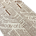 Newspaper Printed Fabric Quilting Cloth Cotton Linen For DIY Sewing Tablecloth Cushion Placemat Storage Bag Handicraft Materials Lootquake LLC