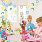 3M Happy Easter Banner Rabbit Carrot Egg Cartoon Bunny Garland Wall Hanging Bunting Flag Easter Party Decoration For Home Lootquake LLC