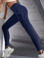 High Waist Women's Yoga Leggings with Pockets THRIXINE