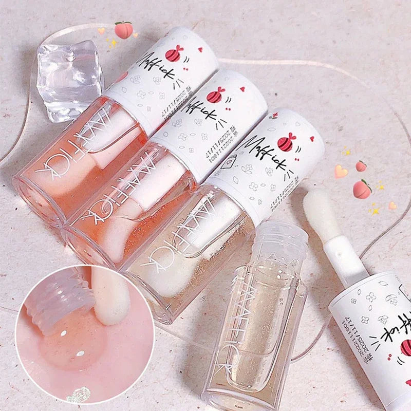 Moisturizing Balm Lip Gloss Labial Lips Moisturizer Jelly Lipstick Bright Oil Big Lip Brush Make Up Korean Beauty Cosmetics Lootquake LLC