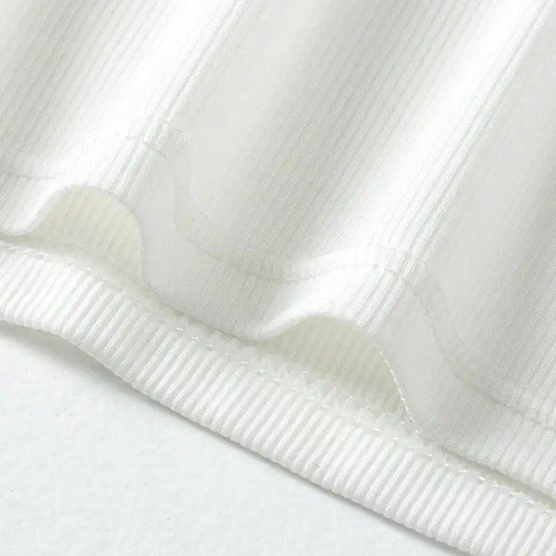 European and American Yards Ladies Suspender Vest Sleeveless Top Solid Color Sexy Thread Bottoming Thin Vest Four Seasons Essent