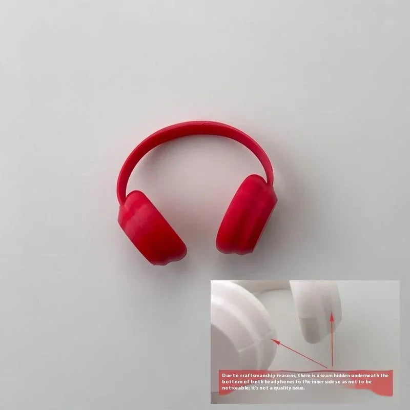 Labubu Headphone Cute Earphone for Labubu I II Mini Plush Doll Headset Decoration Fashion DIY Doll Accessories Gift Lootquake LLC