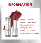 High Quality Professional Lipsticks Nude Matte Lipstick Long Lasting Moisturizing Makeup Sexy Red Lipgloss Tint Lips Cosmetics