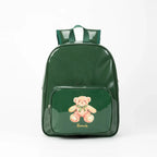 Cartton Print PVC Reusable Women's Shopping Bag Eco Friendly Flower Shopper Handbag Casual Female Student Shoulder Book Purse