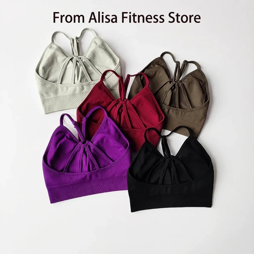 Women's Seamless High Waist Yoga Gym Set THRIXINE