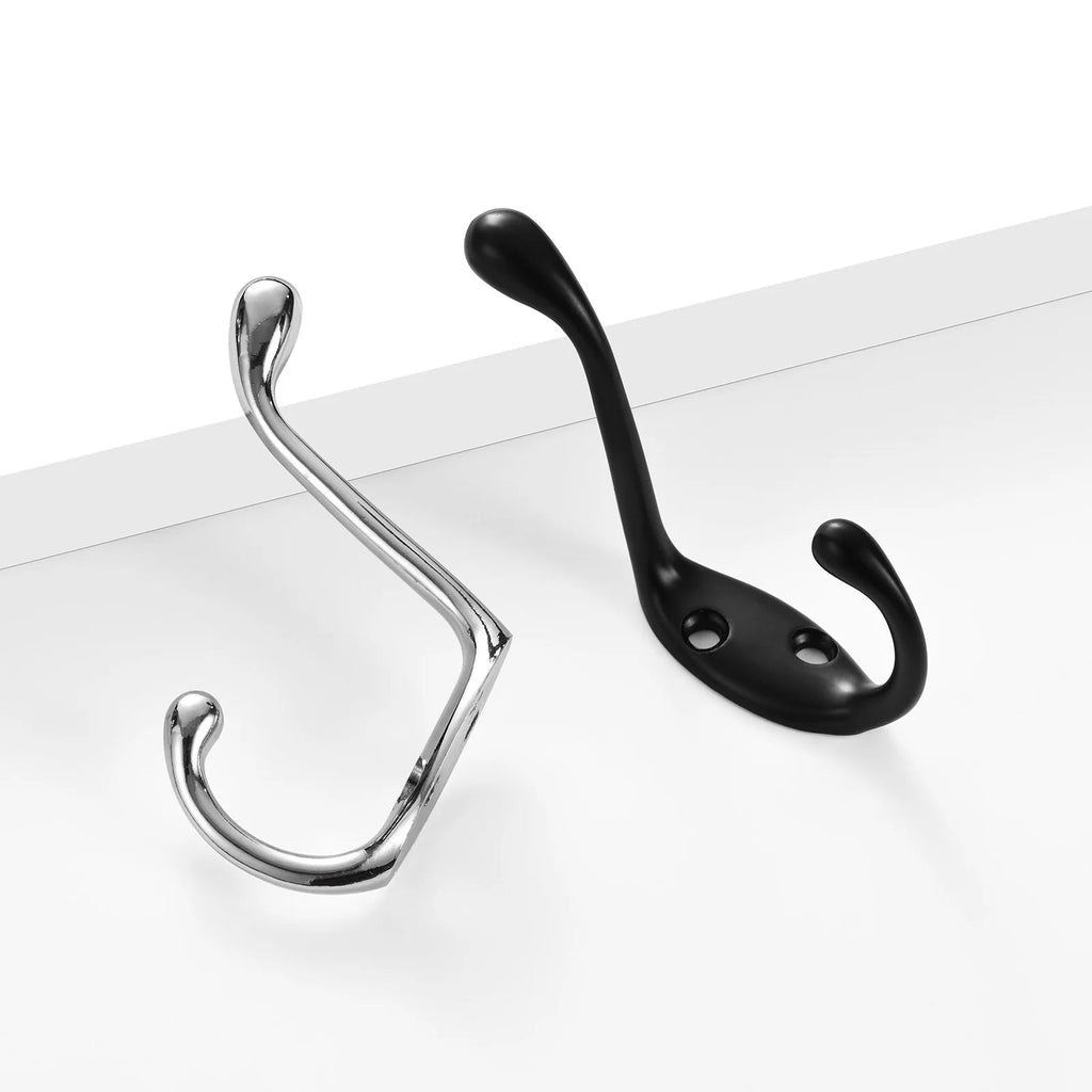 SARIHOSY 1/5Pcs Coat Towel Hook for Bathroom Hook Home Storage Wall Hooks Bathroom Kitchen Accessories Wall Hanger Lootquake LLC