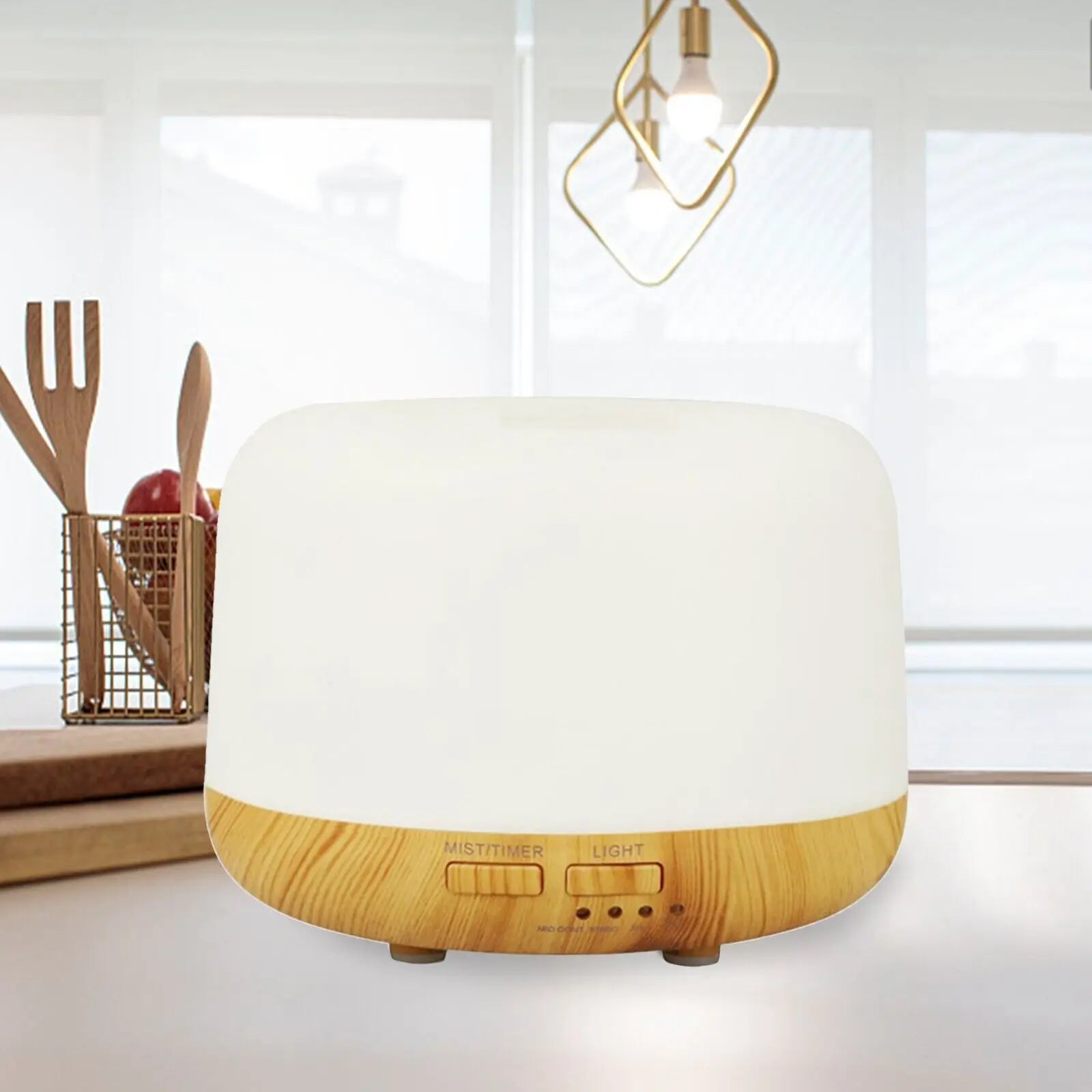 Aroma Diffuser, 300ml Aromatherapy Oil Diffuser with 7-Color Light, Timer-Adjustable Fog Mode Setting 300ML humidifier Lootquake LLC
