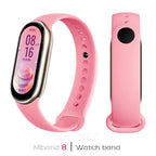Sport Watchbands For Xiaomi Mi band 8-9 NFC Replacement miband9/8 silicone Bracelet waterproof Strap smart mi band 9 Accessories Lootquake LLC