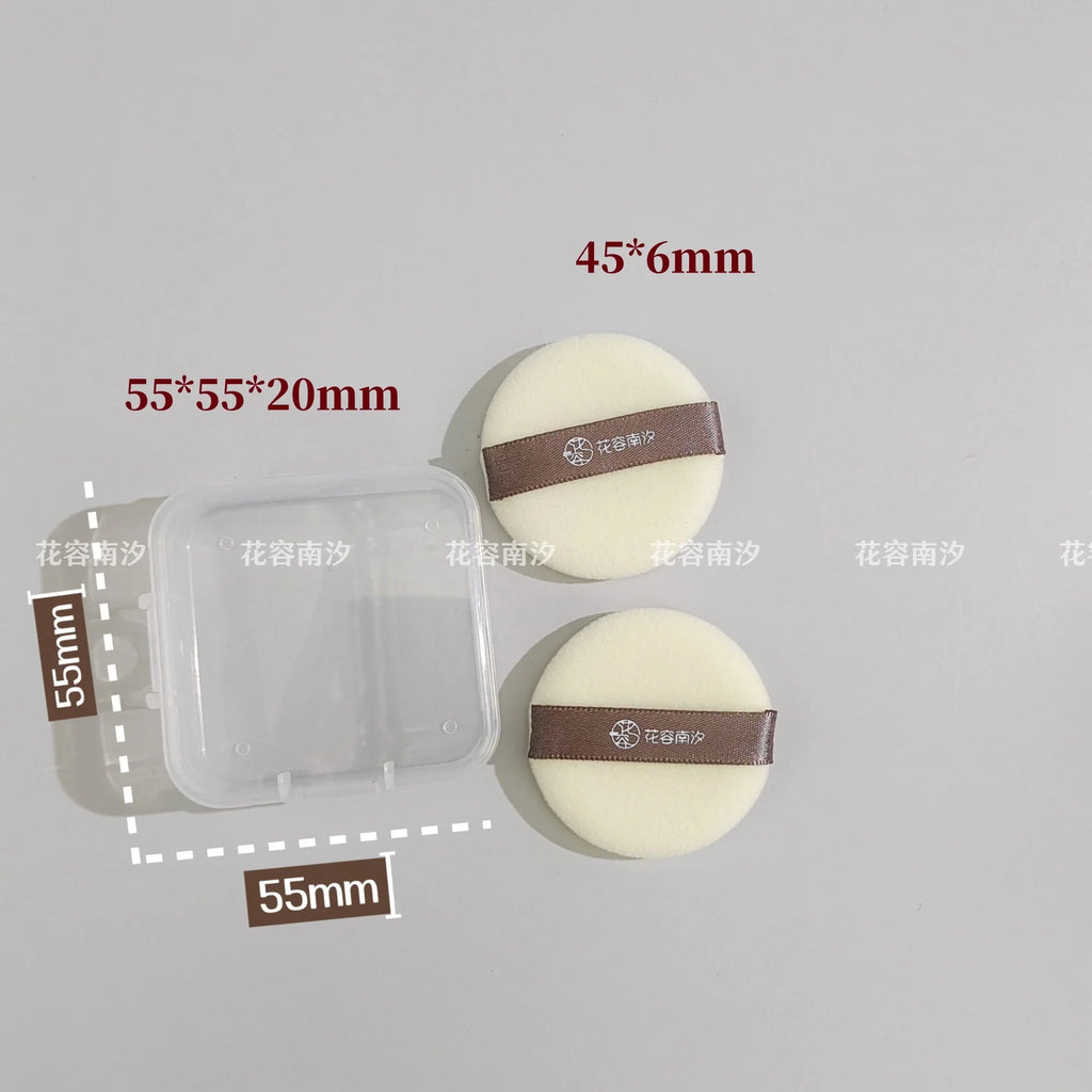Small Flocking Mini Replacement Puff Loose Powder Foundation Puff Lootquake LLC