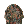 New Chinese Style Men's Clothing Trendy Casual Printed Jacket Men's Styles Domineering and Trendy Styles Pi-Mart