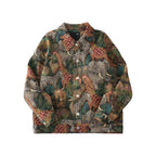 New Chinese Style Men's Clothing Trendy Casual Printed Jacket Men's Styles Domineering and Trendy Styles Pi-Mart