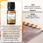 EUQEE 10ml Woody Fruit Fragrance Oil For Humidifier DIY Soap Candle Making Cedarwood Forest Pine Pumpkin Pie Coconut Pineapple Lootquake LLC
