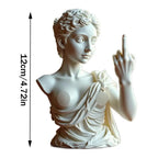 Statue Of Vienna Goddess Funny Goddess Statue 3D Resin Craft Ornaments Unique Design Cultural Symbol Office Home Decoration 2025