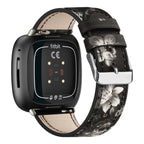 Fitbit Versa & Sense Leather Band - Stylish Durable Design - SJB-DIAMOND ELITES