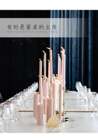 30CM Taper Candle 4 Pack - Home Interior Long Burning Dripless and Smokeless Candles Unscented - Valentines Candles for Home Lootquake LLC